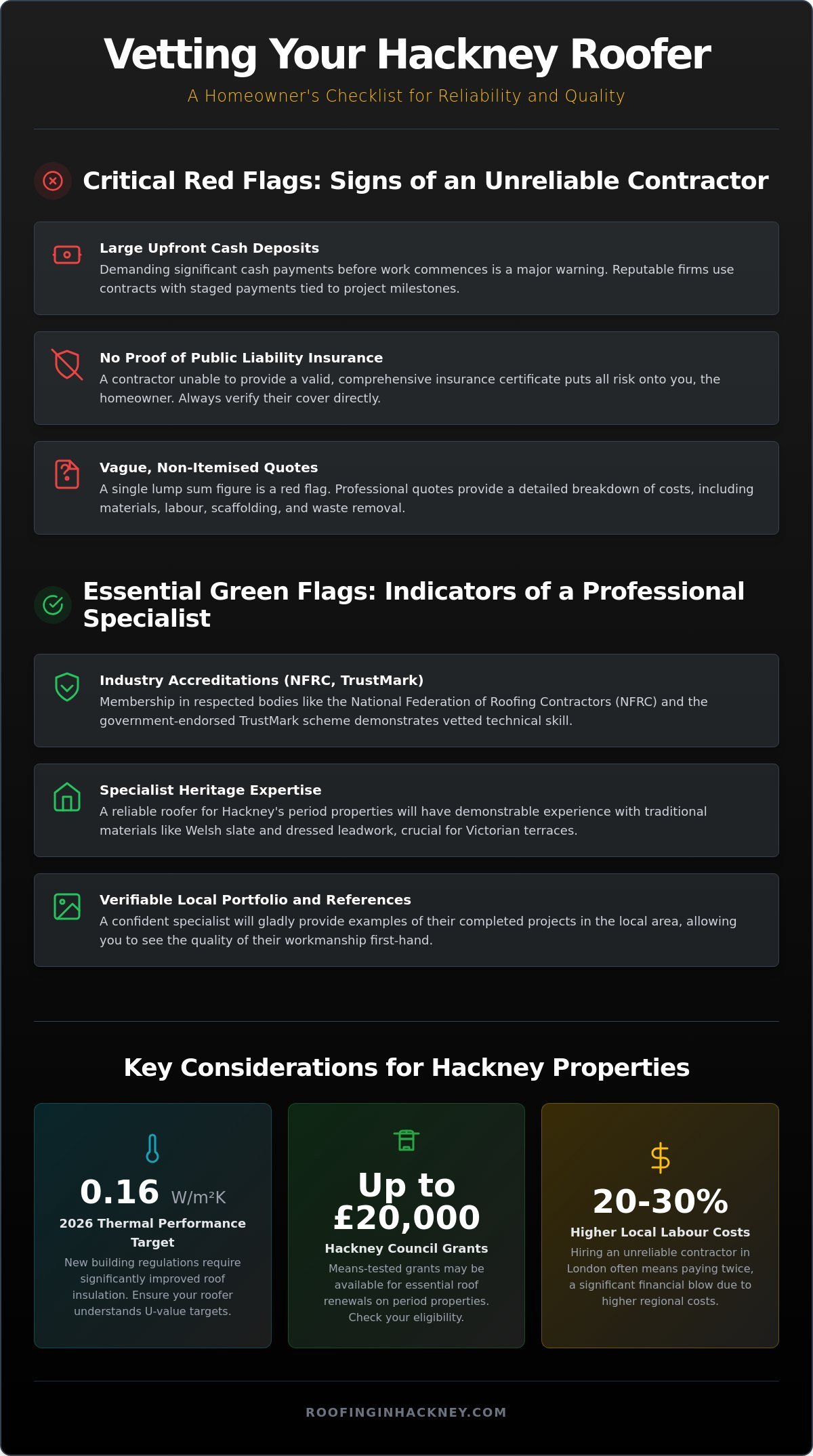 5 Signs Your Hackney Home Needs a Full Roof Replacement: The 2026 Reliability Checklist