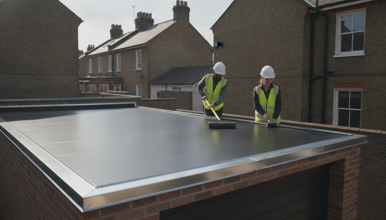 EPDM Garage Roofs: 2026 Guide to Flat Roof Replacement Cost in Hackney