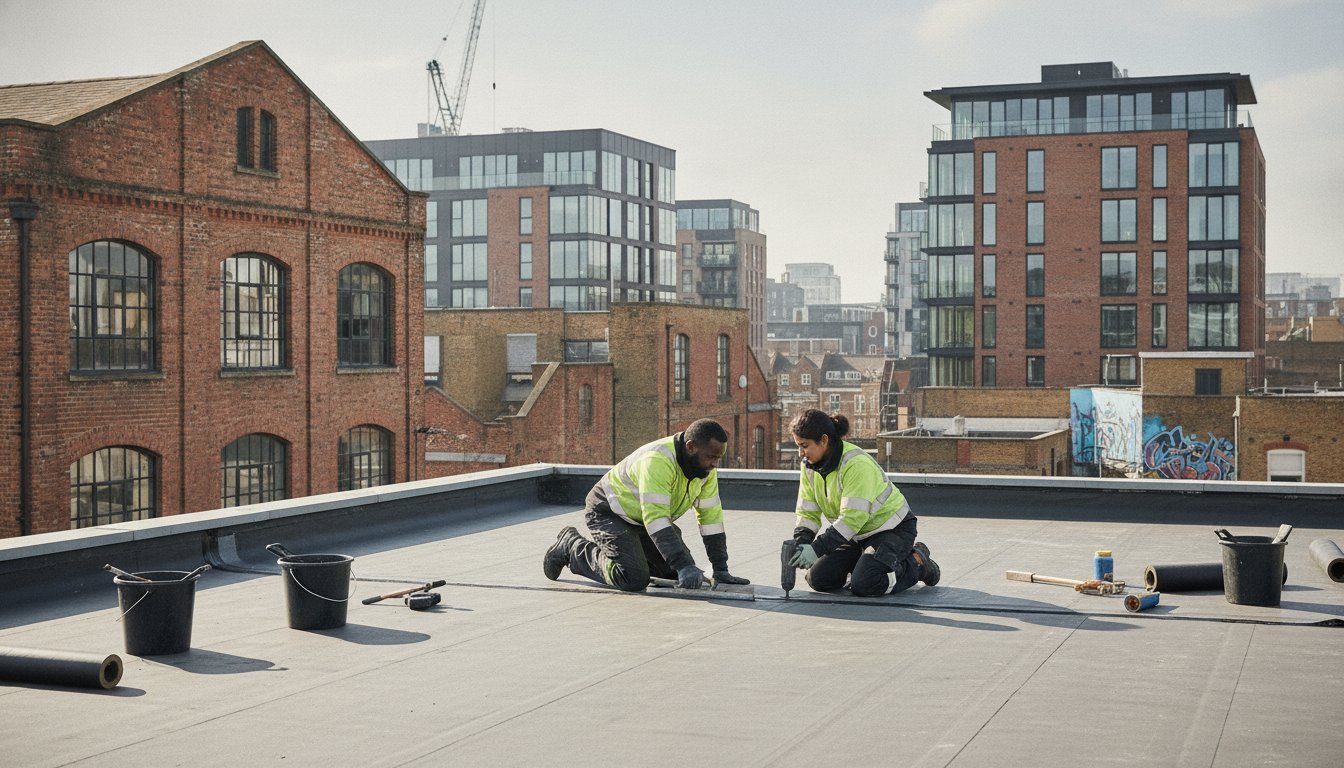 Emergency Flat Roof Repair Shoreditch: Fast Response for E2 & EC2A